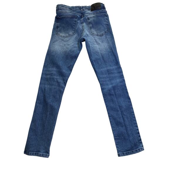 Big Star Alex Skinny Distressed Men's Jeans, Blue, Size 30 - Picture 2 of 4